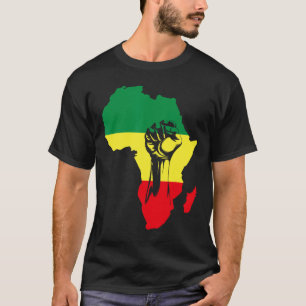 Camiseta Americanos nativos Africanos de História Preta do 