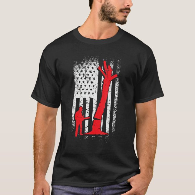 Camiseta Americans Tree Cutter (Frente)