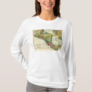 Camiseta AmericaPanoramic central MapCentral América