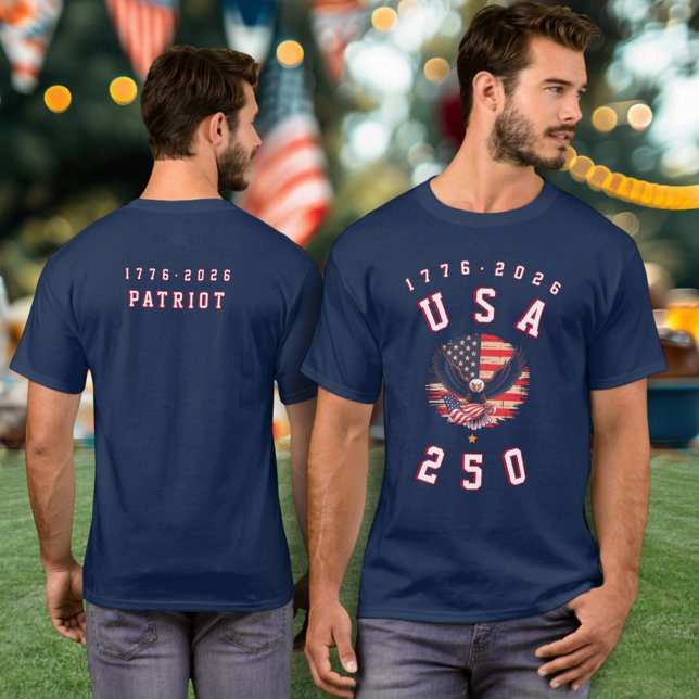 Camiseta America's 250th Anniversary USA 250 1776 2026 (Criador carregado)