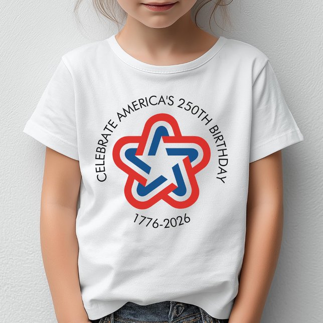 Camiseta America's 250th Birthday - 1776-2026 Vintage Star (Celebrate America and the 250 Birthday - 1776-2026)