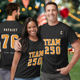 Camiseta America's 250th Team 250 Event Name Party Jersey  