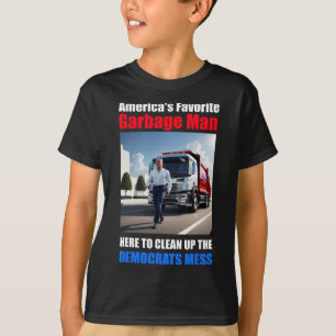 Camiseta Americas - Homem De Garbyge Favorito Aqui Para Lim