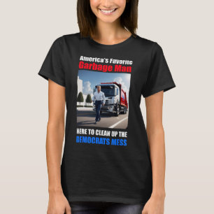 Camiseta Americas - Homem De Lixo Favorito Aqui Para Limpar