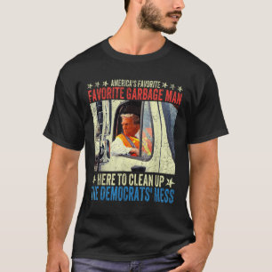 Camiseta Americas: Patilho De Lixo Favorito Corre Em Garba