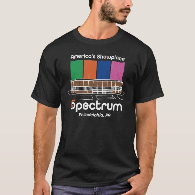 Camiseta Americau2019s Showplace Spectrum Philadelphia Pa (Frente)