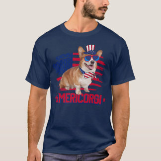 Camiseta Americorgi, Dog Gifts For Dog Lovers, Corgi Womens