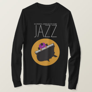 Camiseta AmeriJazz Basic Long Sleeve BLK T-Shirt