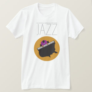 Camiseta AmeriJazz Bella+Canvas Jersey Short Sleeve T-Shirt