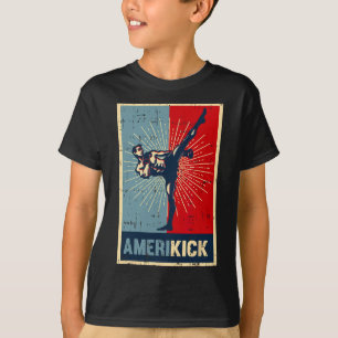Camiseta Amerikick América Kickboxing 4 De Julho Incrível U