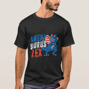 Camiseta Amerisaurus rex américa eua independência 4 de