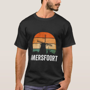 Camiseta Amersfoort Windmill Países Baixos Vintage Nede