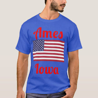 Camiseta Ames Iowa Na moda Impressões