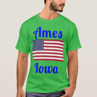 Camiseta Ames Iowa Na moda Impressões2