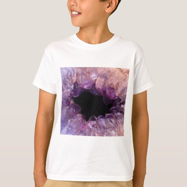 Camiseta Ametist roxo (Frente)