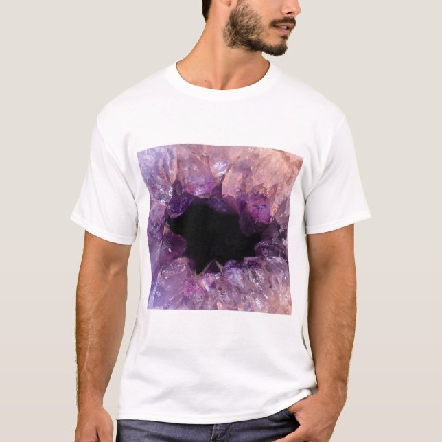 Camiseta Ametist roxo (Frente)