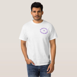 Camiseta Ametyst Birthstone - T-Shirt de fevereiro