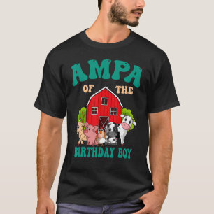 Camiseta Amfa Da Família B Do Aniversário Da Fazenda Animal