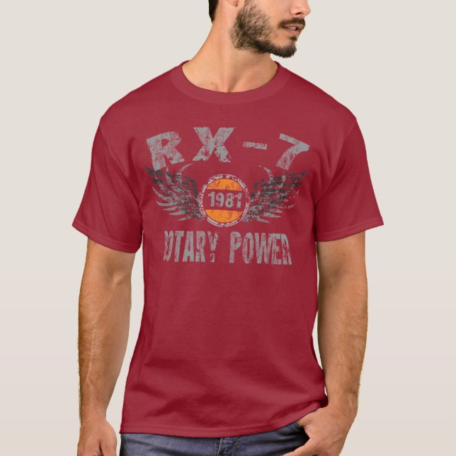 Camiseta amgrfx - t-shirt 1981 RX-7 (Frente)