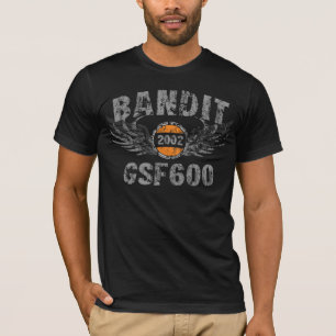 Camiseta amgrfx - t-shirt 2002 do bandido GSF600