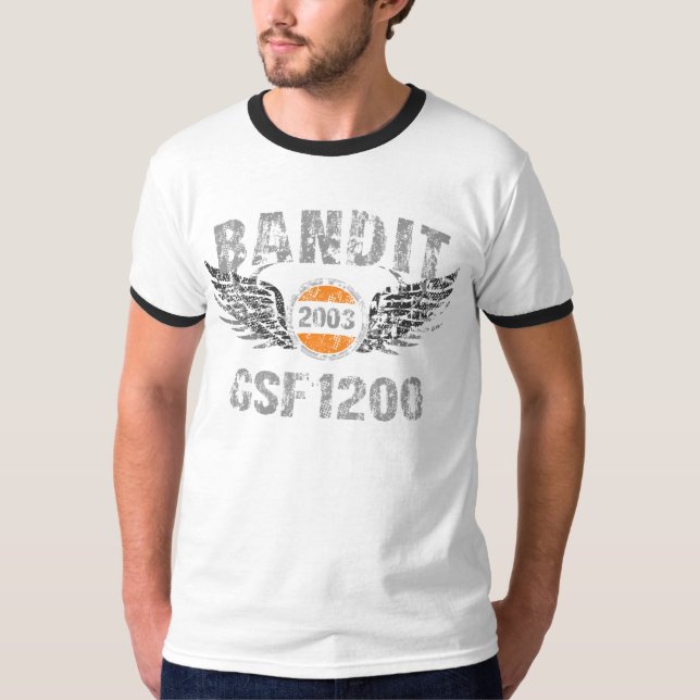 Camiseta amgrfx - t-shirt 2003 do bandido GSF1200 (Frente)