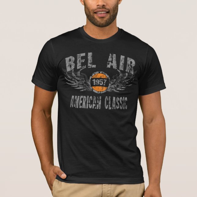 Camiseta Amgrfx - T-Shirt Com Ar De Bel De 1957 (Frente)