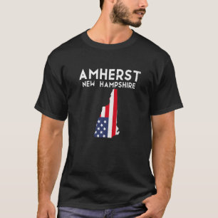 Camiseta Amherst New Hampshire EUA State America Viagem