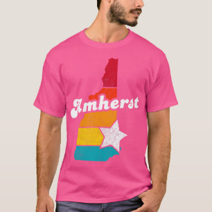 Camiseta Amherst New Hampshire Vintage angustiou Souvenir