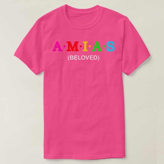 Camiseta Amias Beloved (Frente do Design)