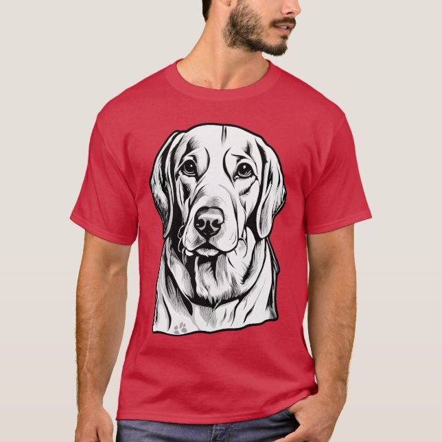 Camiseta Amiga da Escola de Cachorro (Frente)
