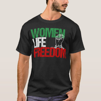 Camiseta Amiga da Mulher Vida Liberdade