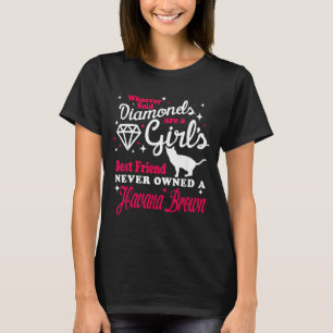 Camiseta Amiga das Meninas Nunca Teve um Amante de Gato Mar