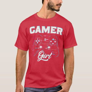 Camiseta Amiga Gamer Girl de jogos