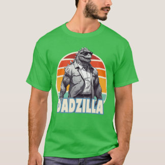 Camiseta Amigão do Dadzillahe Rad Dad Kaiju Vibes