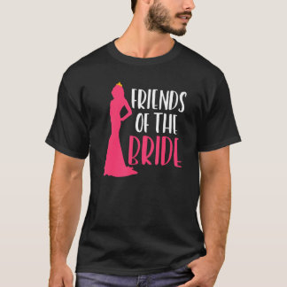 Camiseta Amigas Da Noiva Festa De Despedida De Solteira