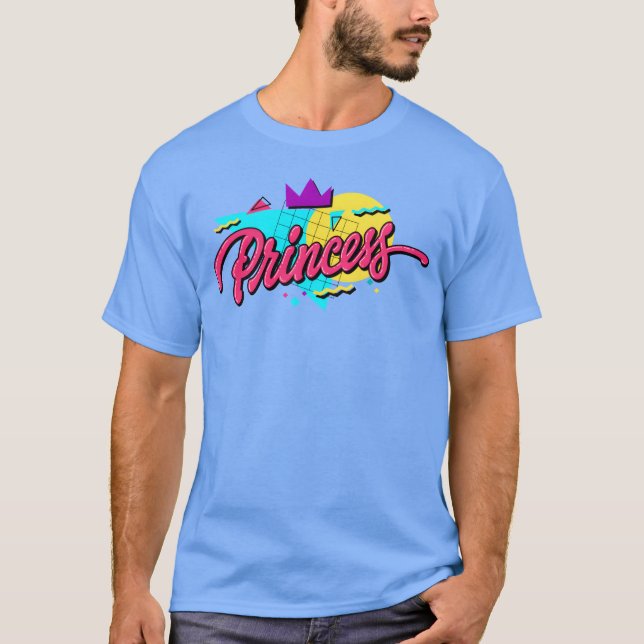 Camiseta Amigas da Princesa dos anos 90 (Frente)