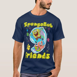 Camiseta Amigas do SpongeBob SquarePants Patrick Star Mulhe
