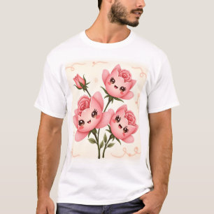Camiseta Amigas Rosa Caprichosas