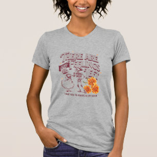 Camiseta "Amigas São..." Eccentric Doodle Feminina