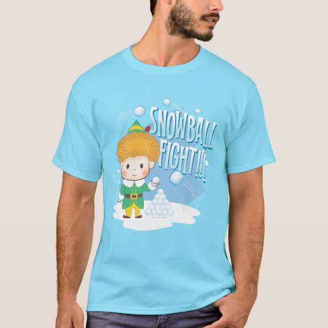 Camiseta Amigo, a Luta do Elf Snowball! (Frente)