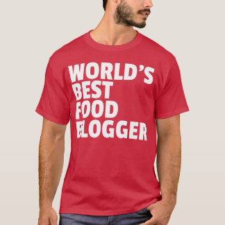 Camiseta Amigo blogueiro de comida mais incrível do mundo