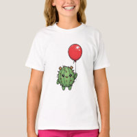 Amigo Cacto com Crianças do Balão Vermelho