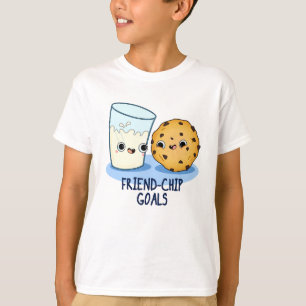 Camiseta Amigo Chip Gote De Leite E Cookies