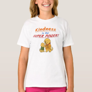 Camiseta Amigo compartilhando "A Bondade É Nosso Superpoder