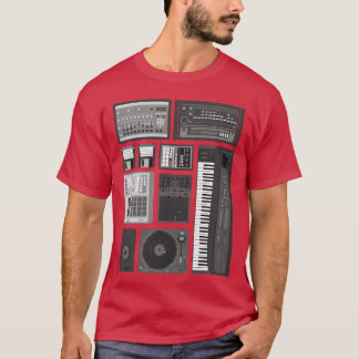 Camiseta Amigo Criador de Batidas de Música Rap de Hip Hop