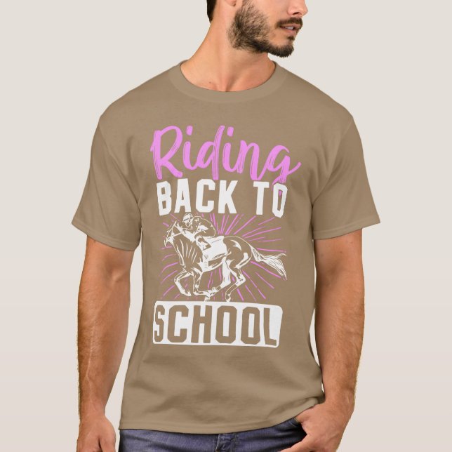 Camiseta Amigo da Escola Equestre do Anel Equestre (Frente)
