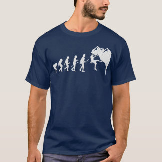 Camiseta Amigo da Evolução do Escalada em Rocha