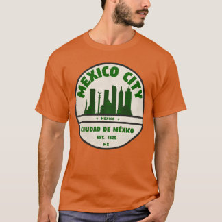 Camiseta Amigo da paisagem urbana da cidade de Meico