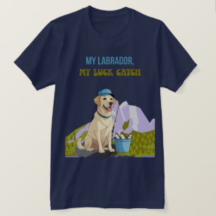 Camiseta Amigo da Pesca – Edição Labrador Retriever