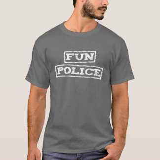 Camiseta Amigo da Polícia da Diversão